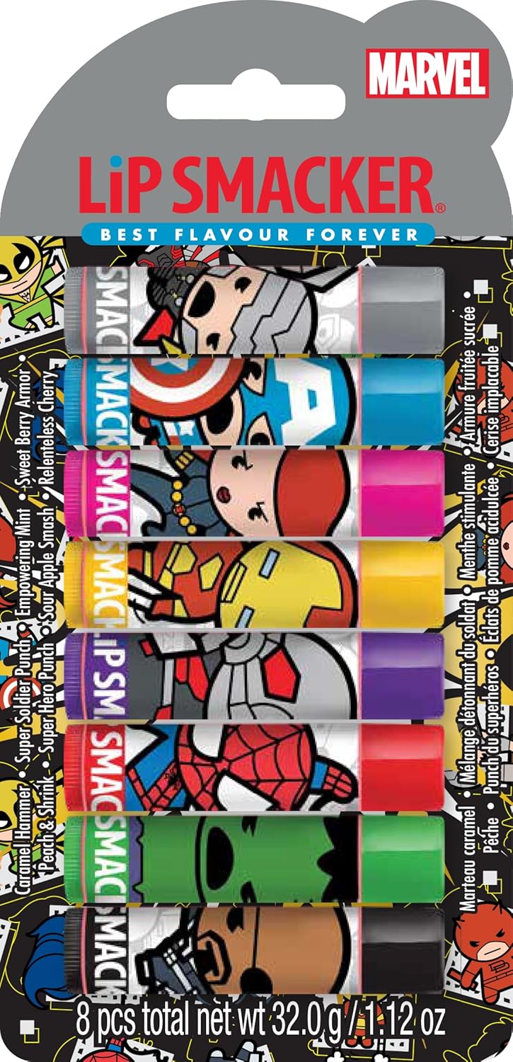 Pack de Bálsamos Labiales Marvel