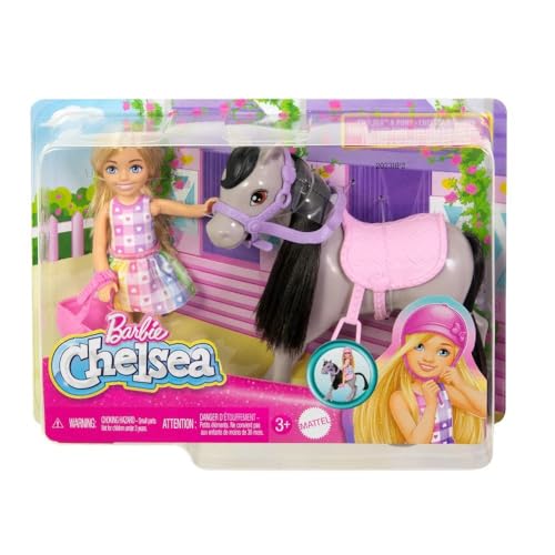 Muñeca Barbie Chelsea con Pony y Accesorios