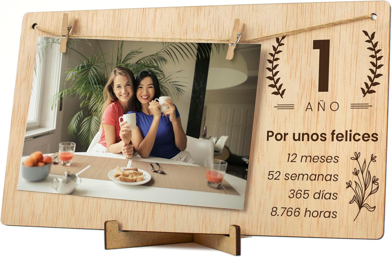 Marco de Foto Aniversario - 1 Año