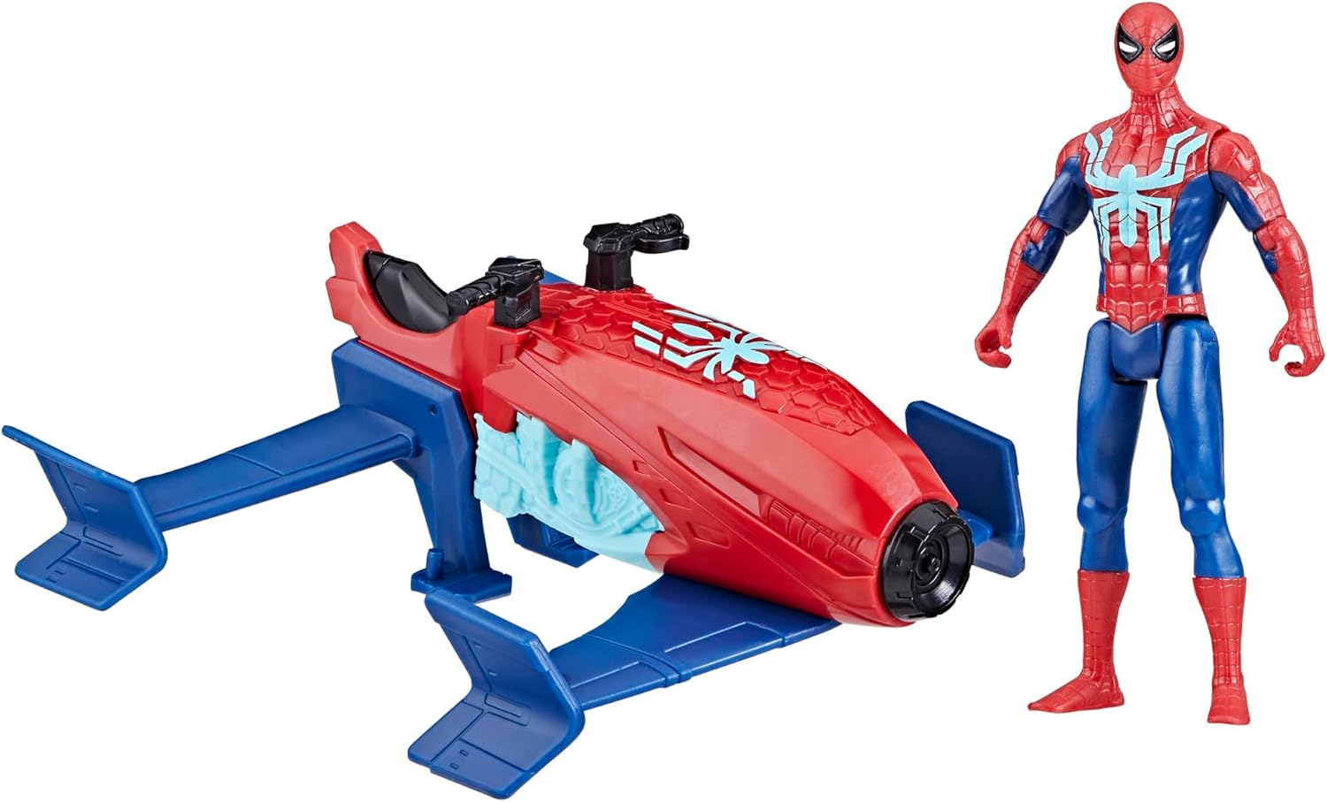 Spider-Man Web Splashers - Hidrojet y Figura