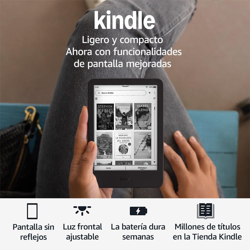 Kindle 16GB - Ligero y Compacto