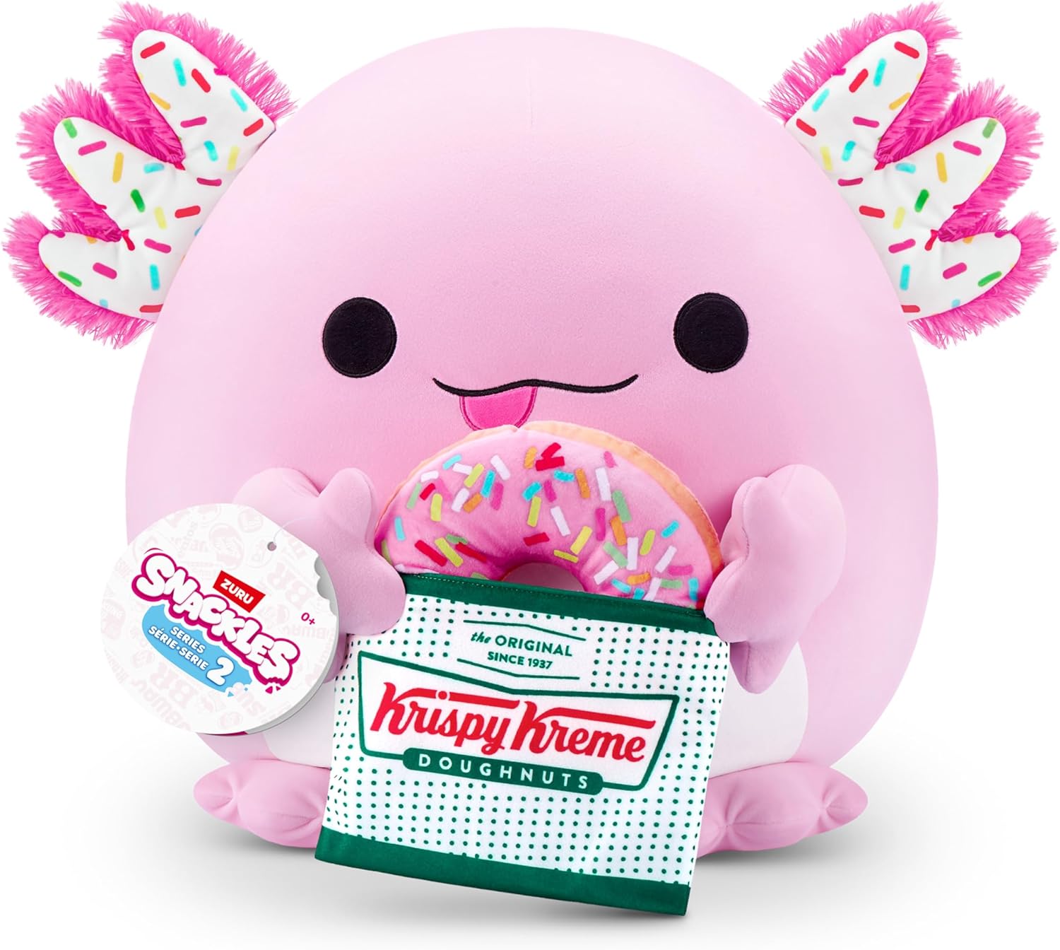 Peluche Axolotl Krispy Kreme 40cm