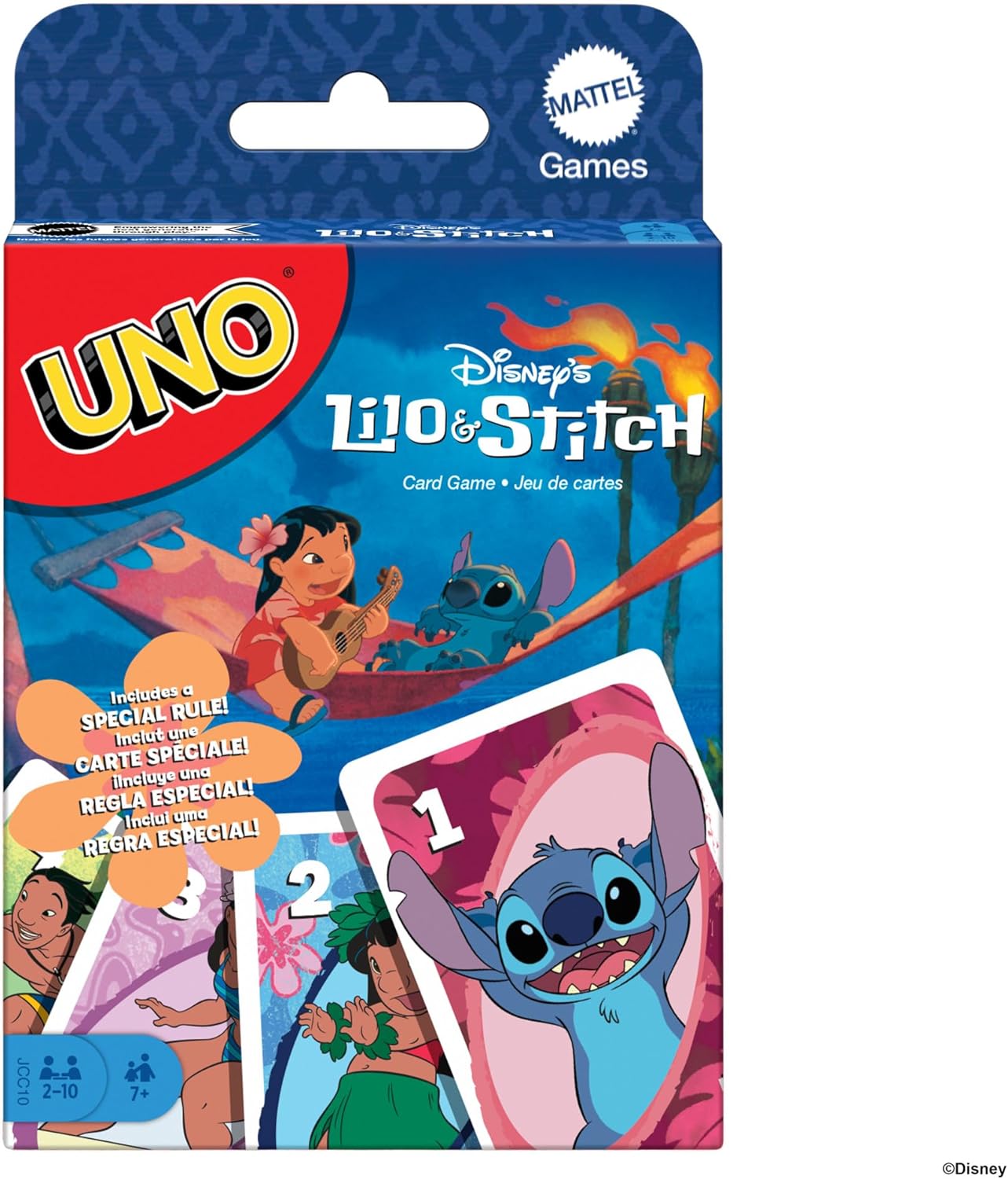UNO Lilo & Stitch - Juego de Cartas Familiar