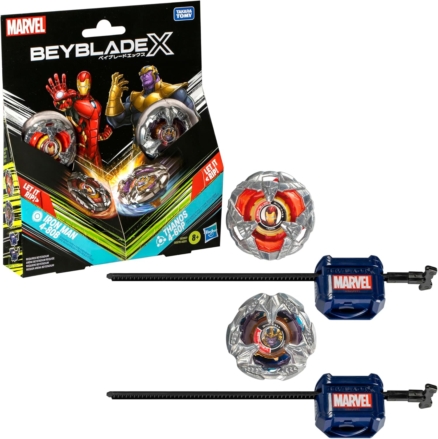 Beyblade X Thanos & Iron Man