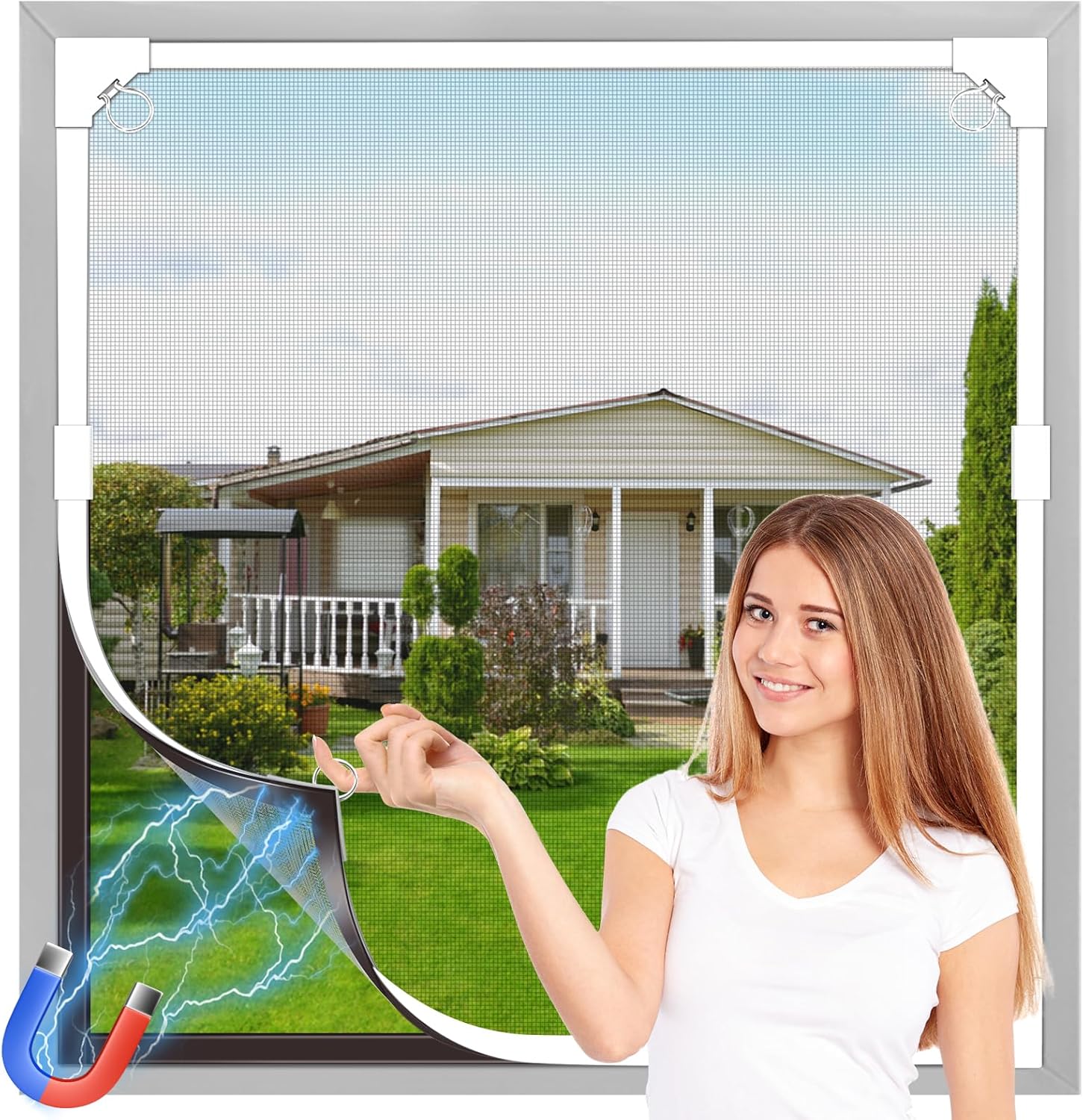 Mosquitera Magnética OWYR - Protección Efectiva