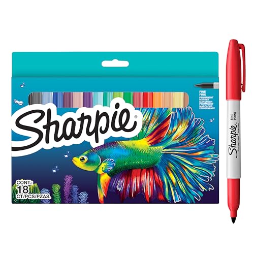 Pack de 18 rotuladores Sharpie Fine