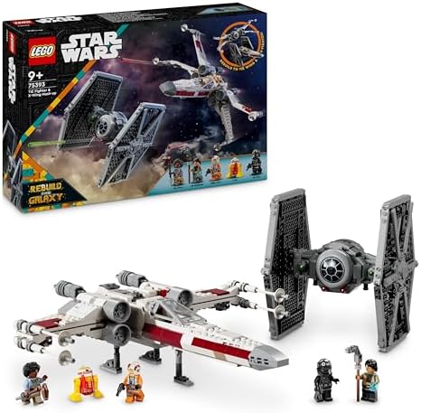 Increíble LEGO Star Wars Caza Tie y Ala-X