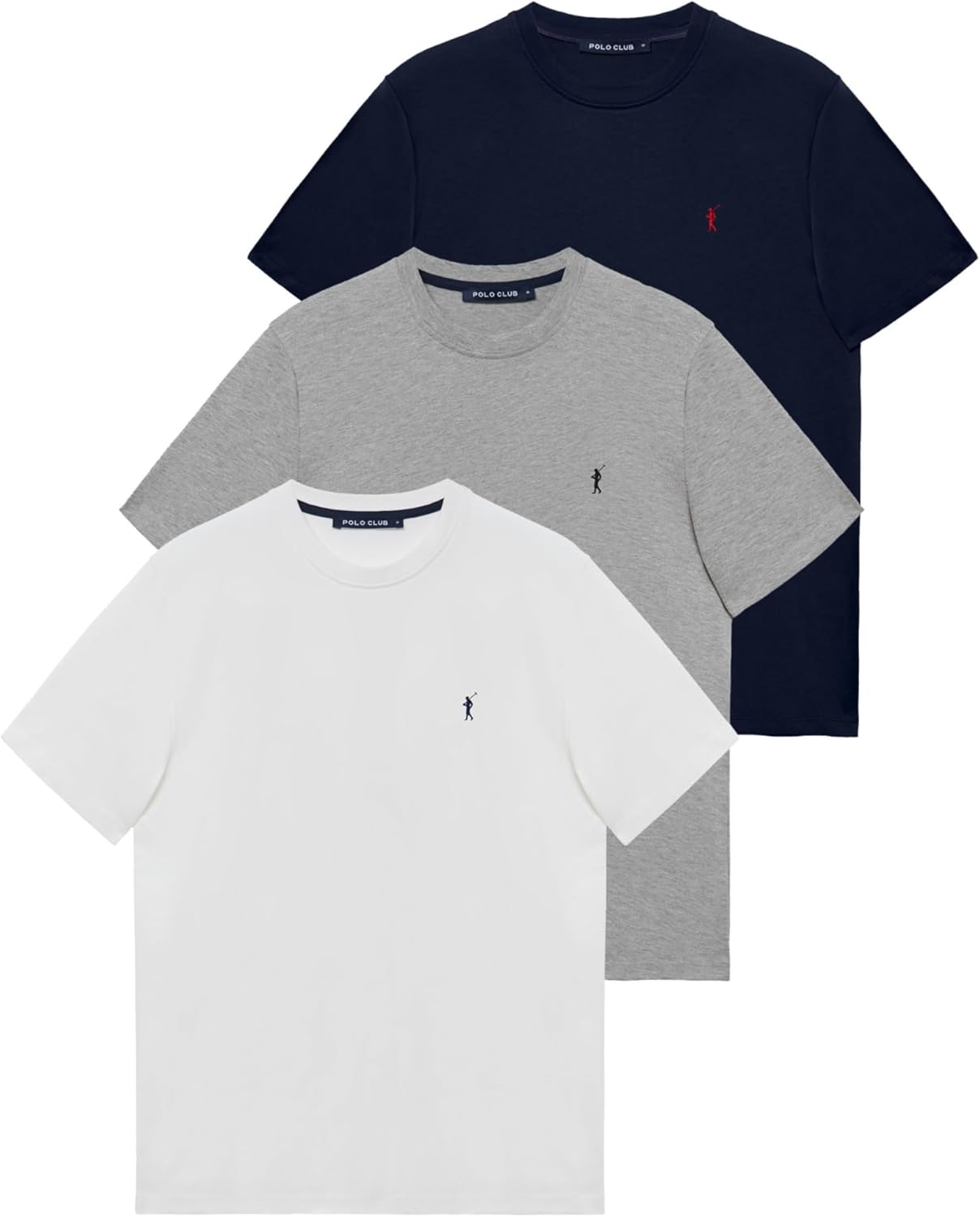 Pack de 3 Camisetas Polo Club