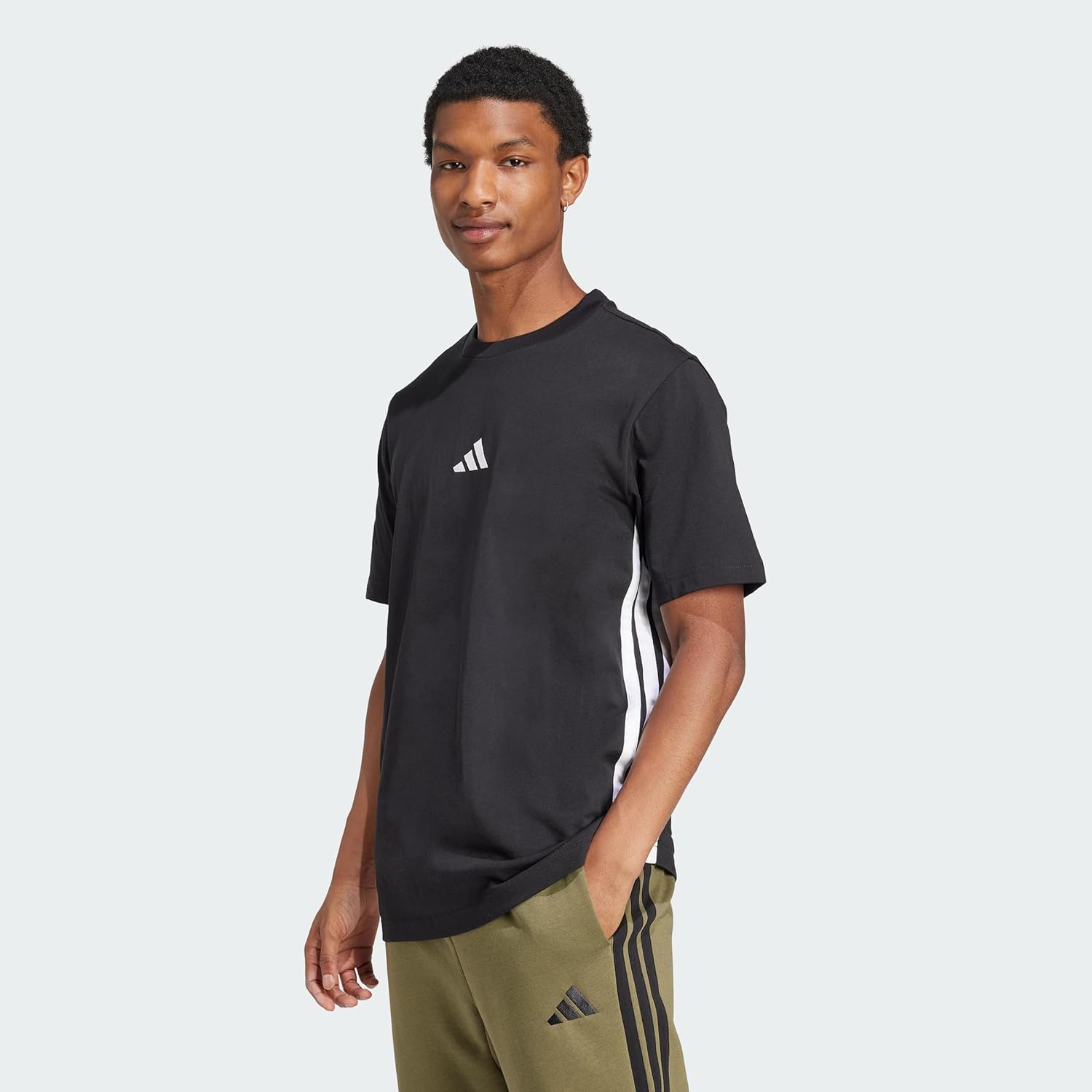 Camiseta Adidas Essential Three Stripes
