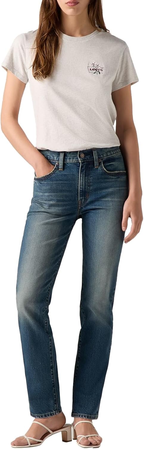 Levi's 724 High Rise Straight Jeans para Mujer