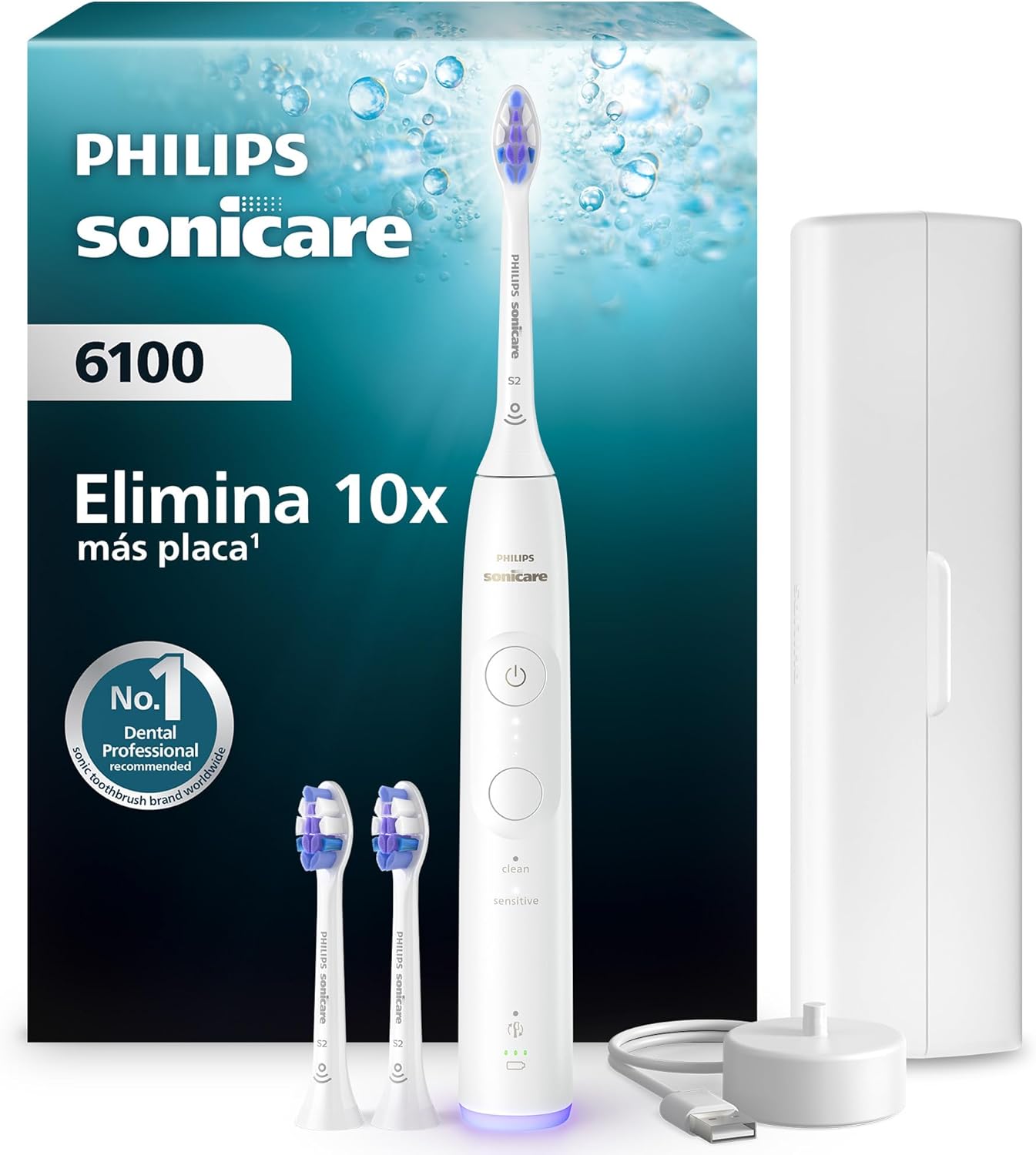 Cepillo de dientes eléctrico Philips Sonicare 6100