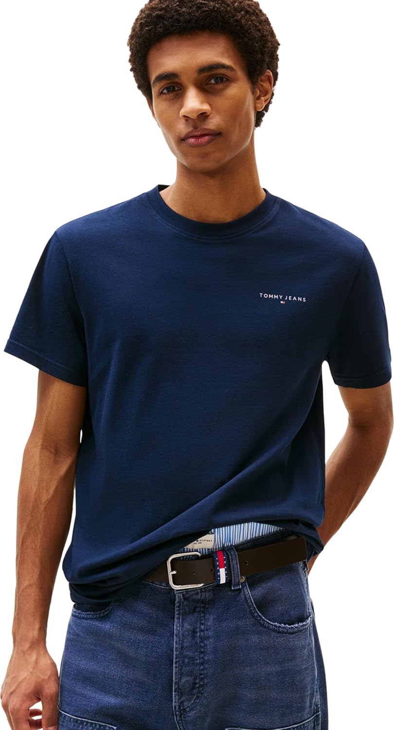 Camiseta Tommy Jeans Hombre Azul