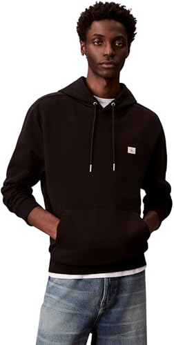 Calvin Klein Hoodie Hombre Negro