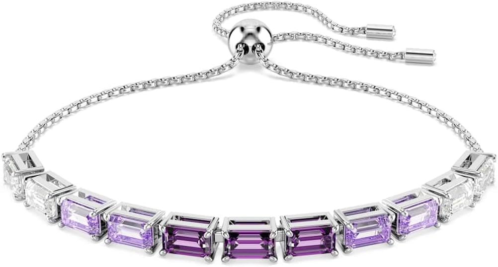 Pulsera Swarovski Tennis Matrix Morada