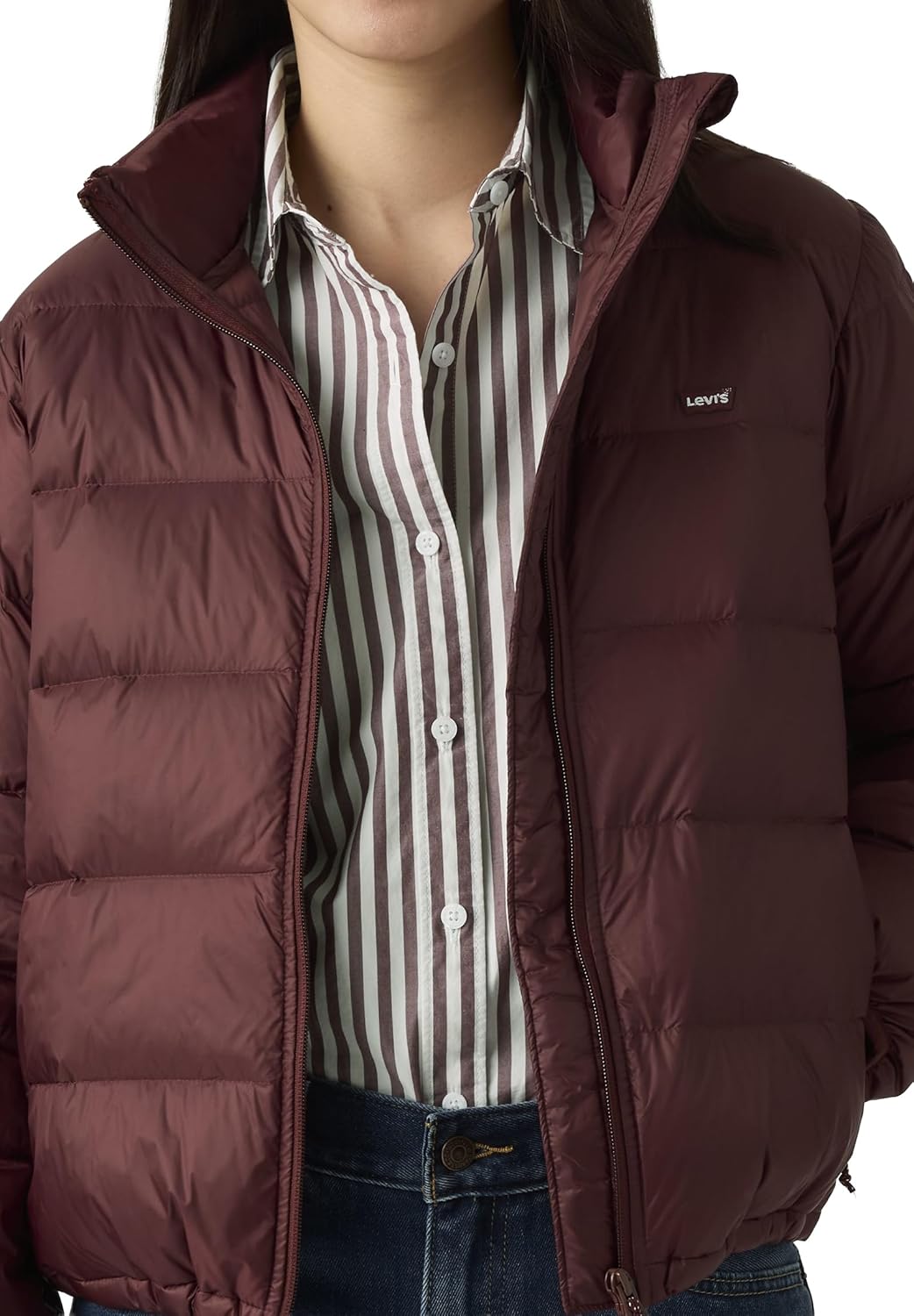 Chaqueta Packable Levi's Polly - Chocolate Truffle