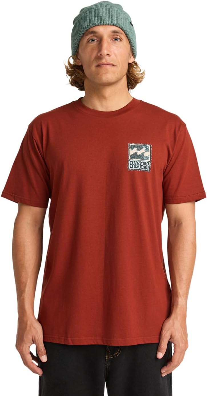 Camiseta Billabong Roja para Hombre