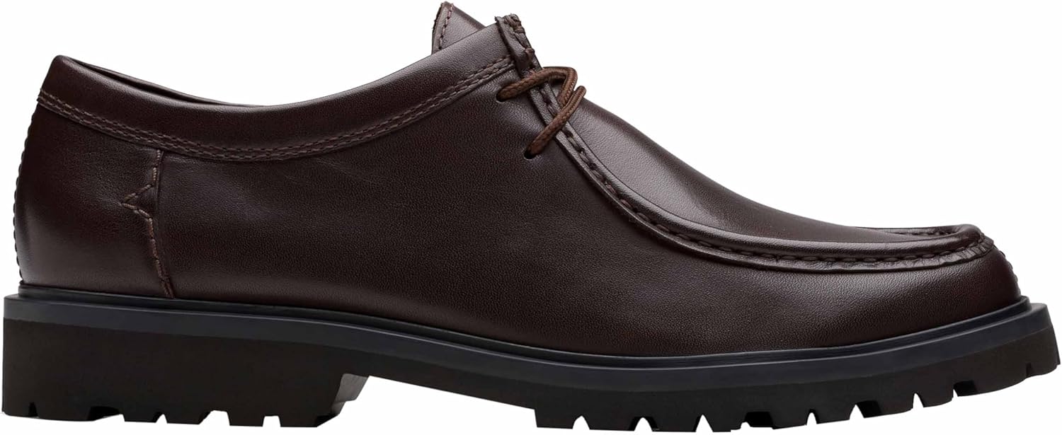 Clarks Berwick Seam - Calzado de Cuero Marrón para Hombre