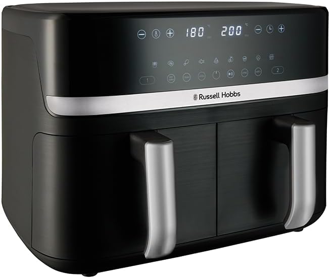 Freidora de Aire Russell Hobbs 9L Doble Cesta