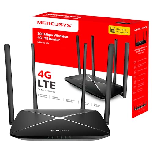 Router 4G LTE Mercusys MB115-4G