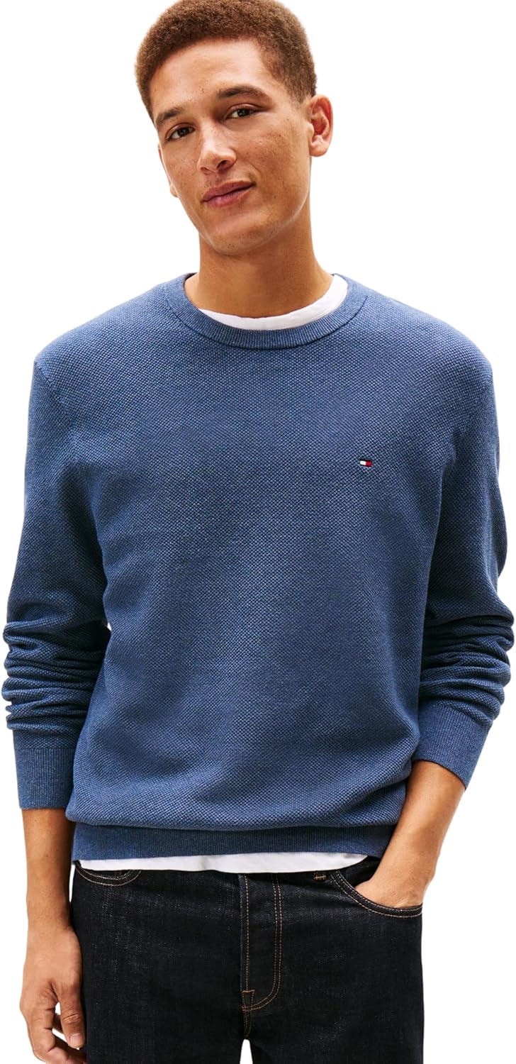 Jersey Azul Tommy Hilfiger para Hombre