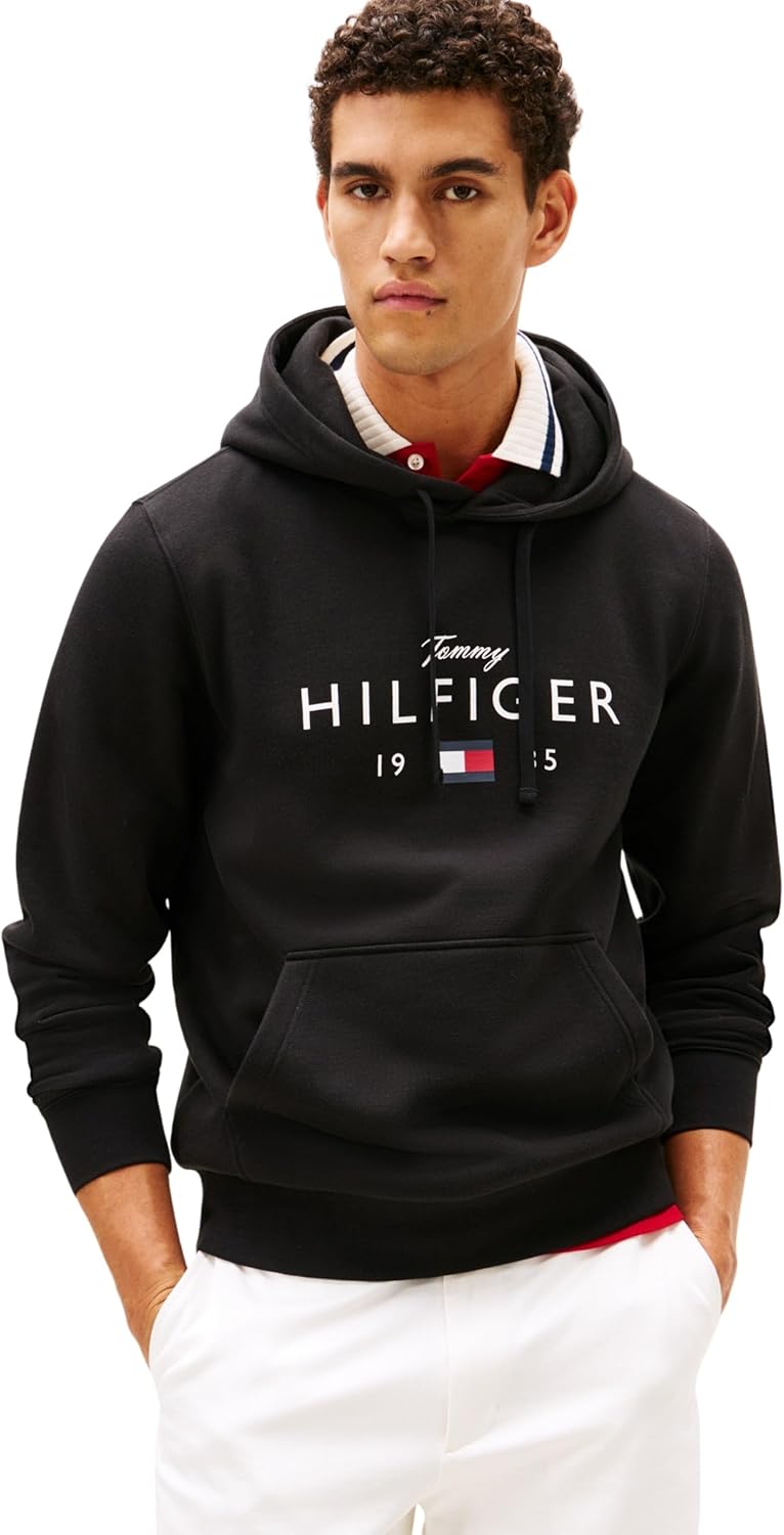 Sudadera Tommy Hilfiger Love Big - Black XXL