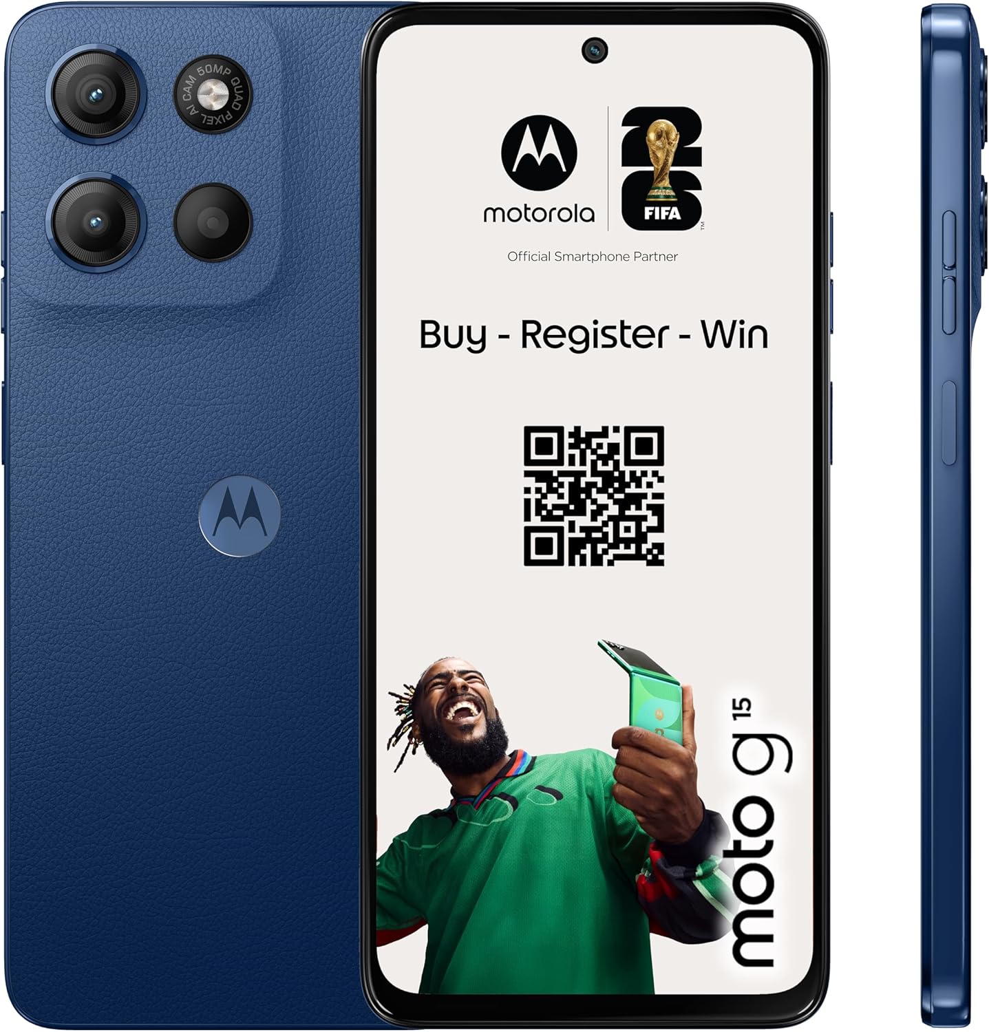 Motorola Moto g15 - 8GB RAM, 256GB Almacenamiento