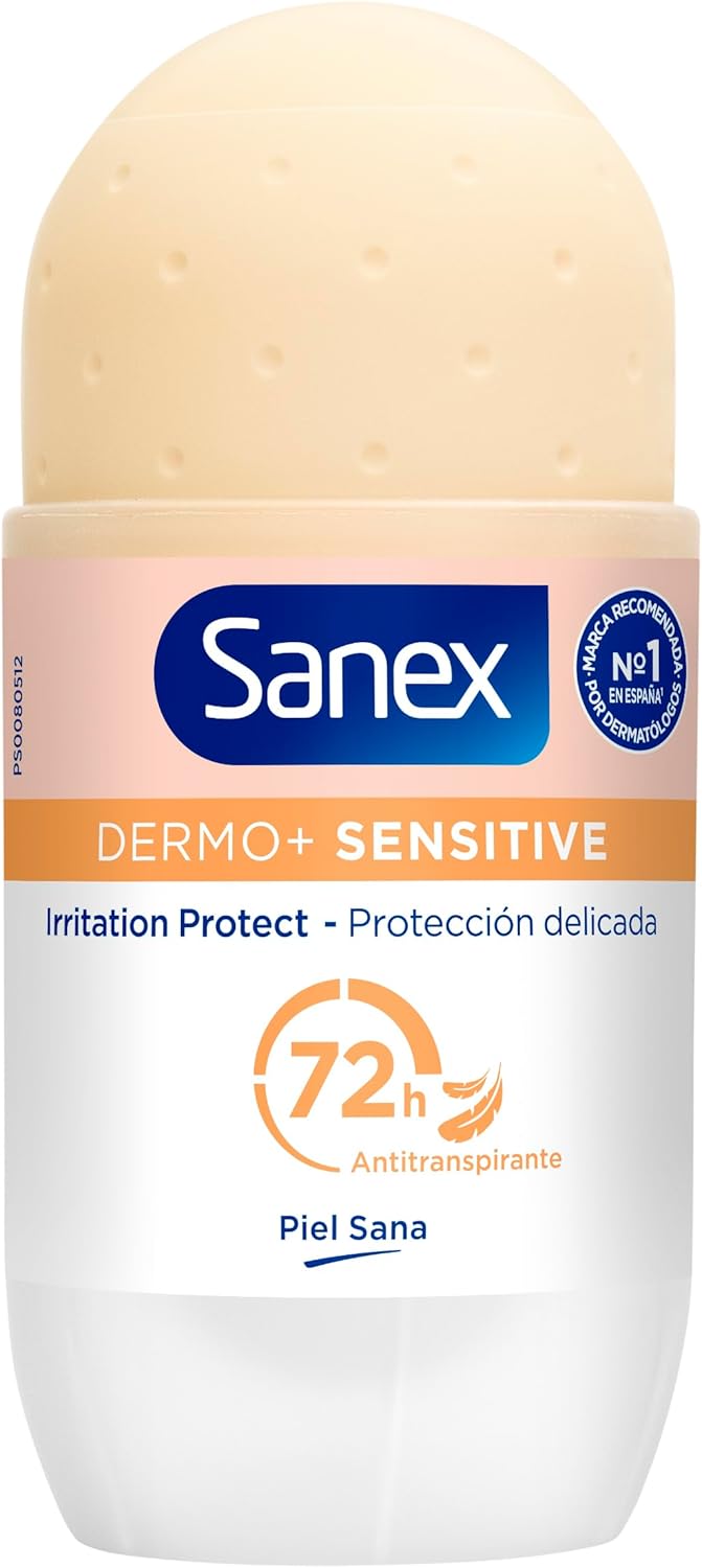 Sanex Dermo+ Sensitive Roll-On 72h