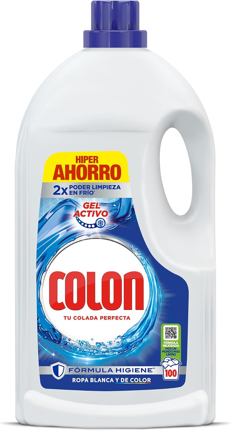 Detergente Líquido Colon Gel Activo - 300 Dosis