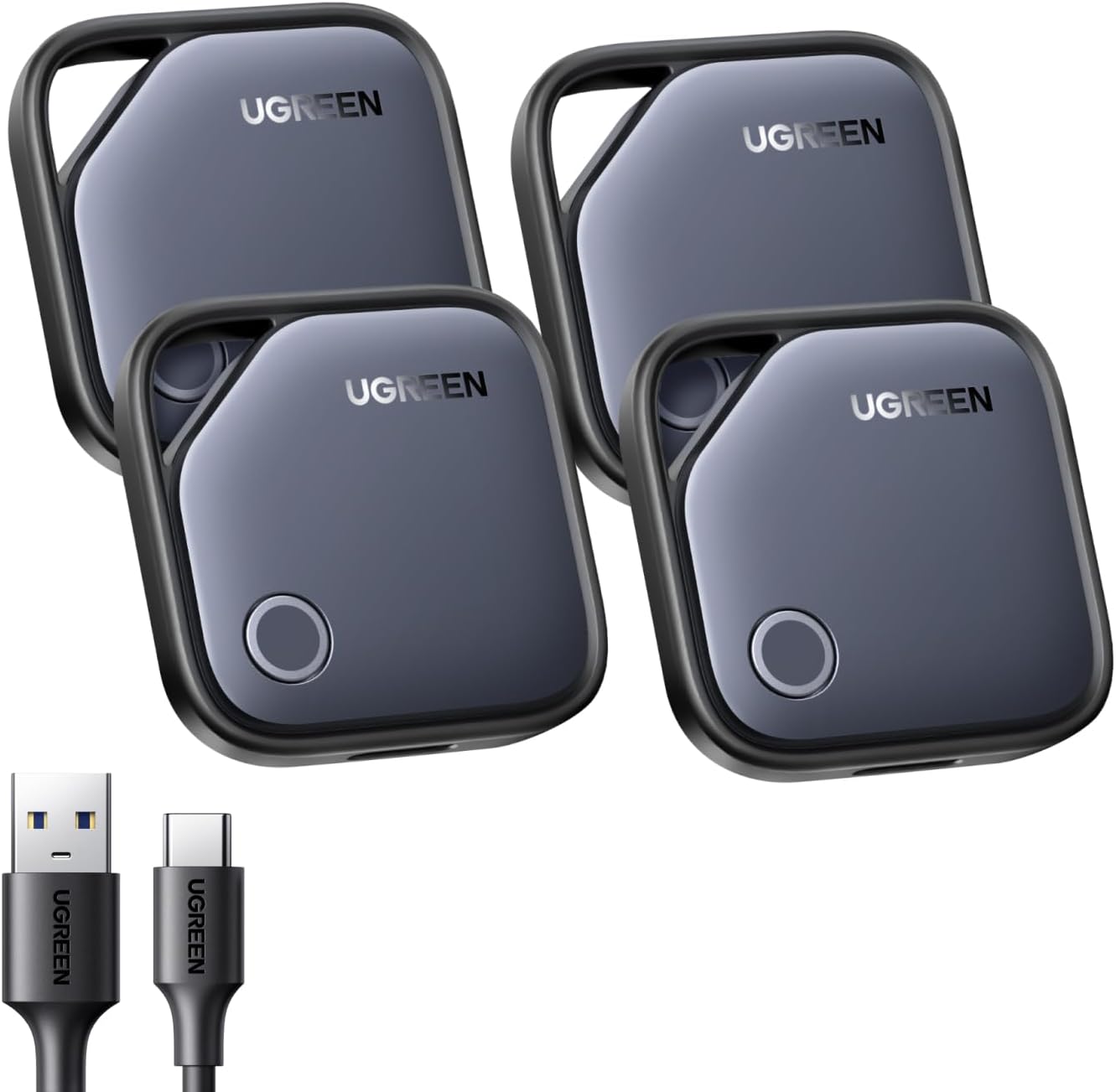 Localizador Bluetooth UGREEN - Pack de 4