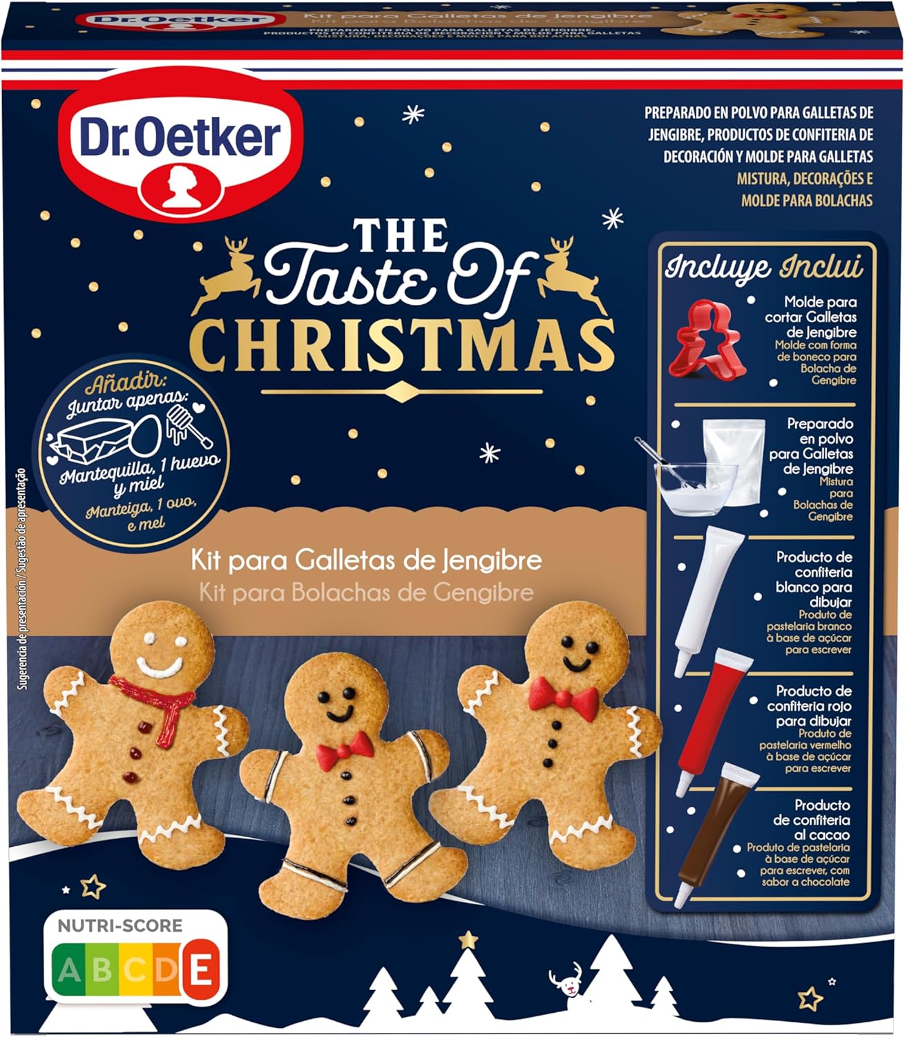 Kit para Galletas de Jengibre Dr. Oetker