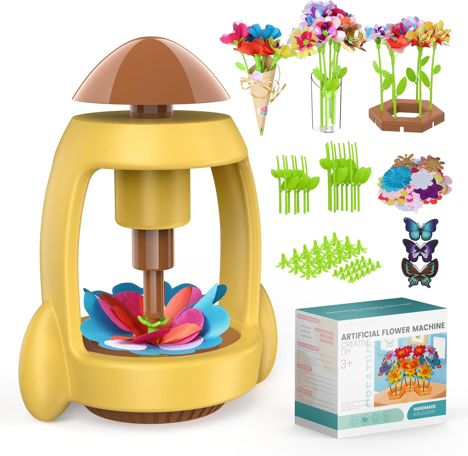 Kit de Manualidades con Flores para Niños