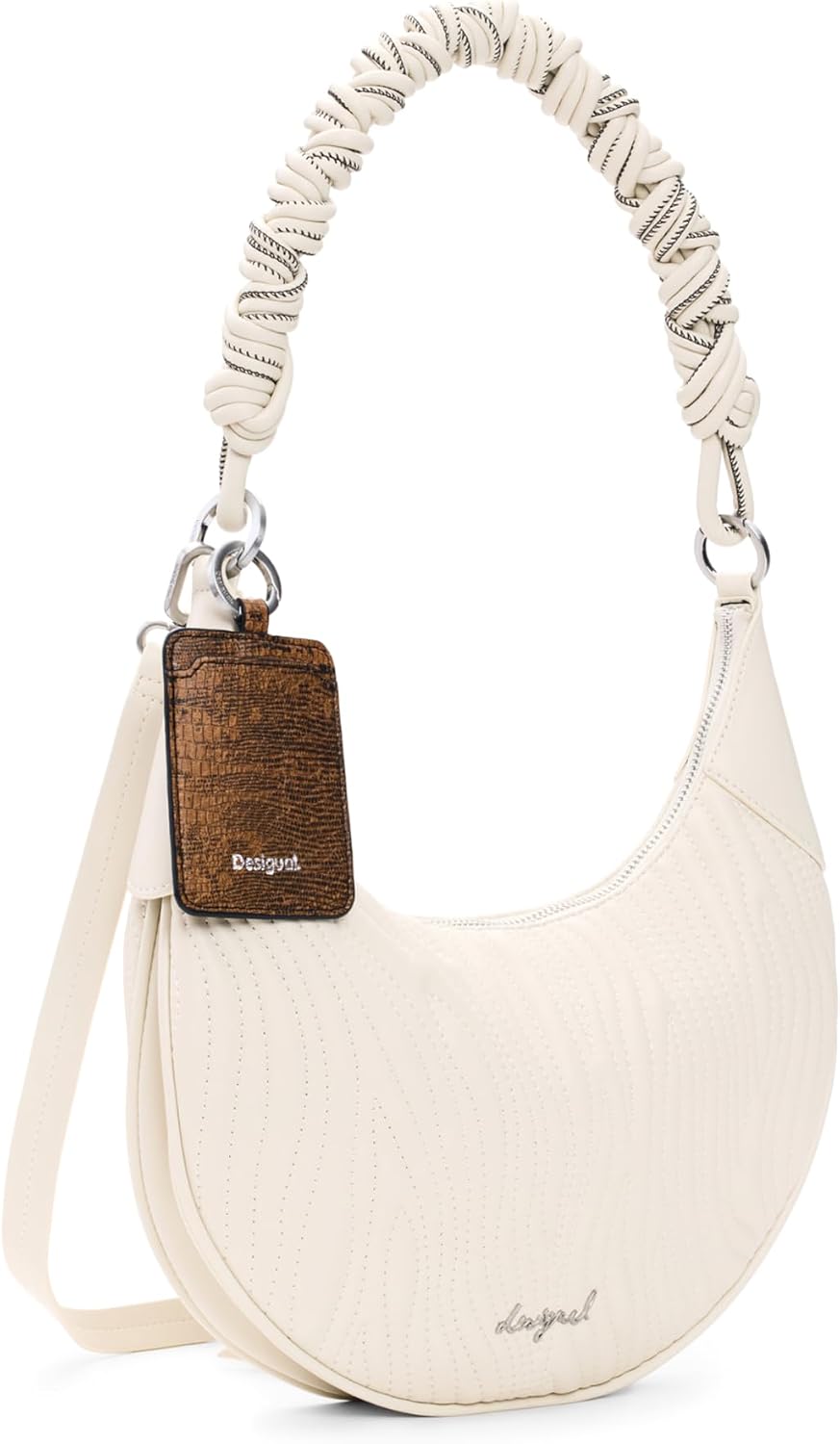 Bolso de Hombro Desigual Helium Calgary Beige
