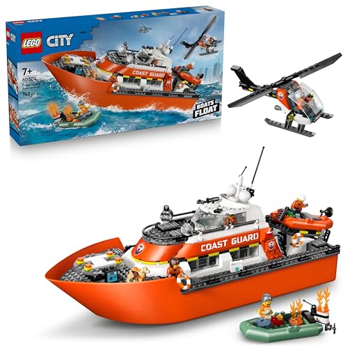 LEGO Barco y Helicóptero de Rescate
