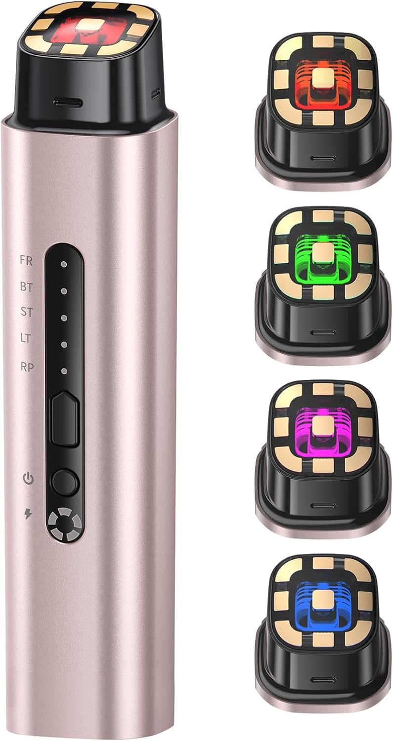 Masajeador Facial 5 en 1 con Radiofrecuencia