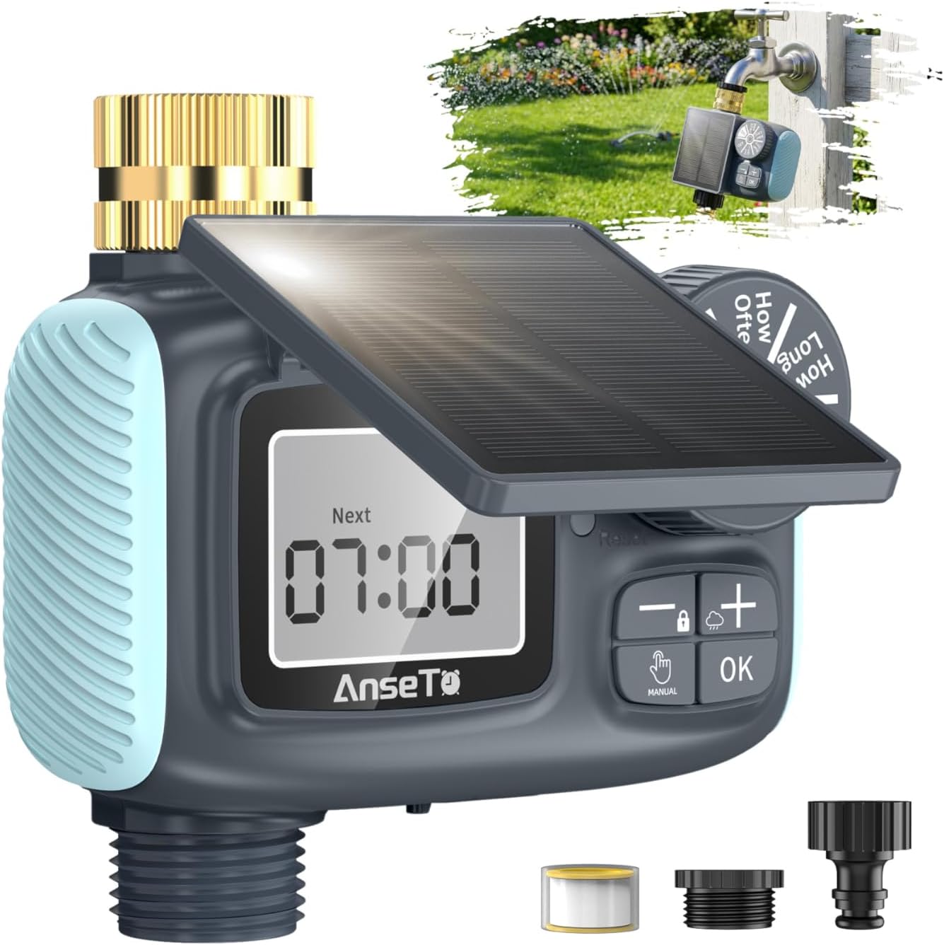 Temporizador de Riego Automático AnseTo