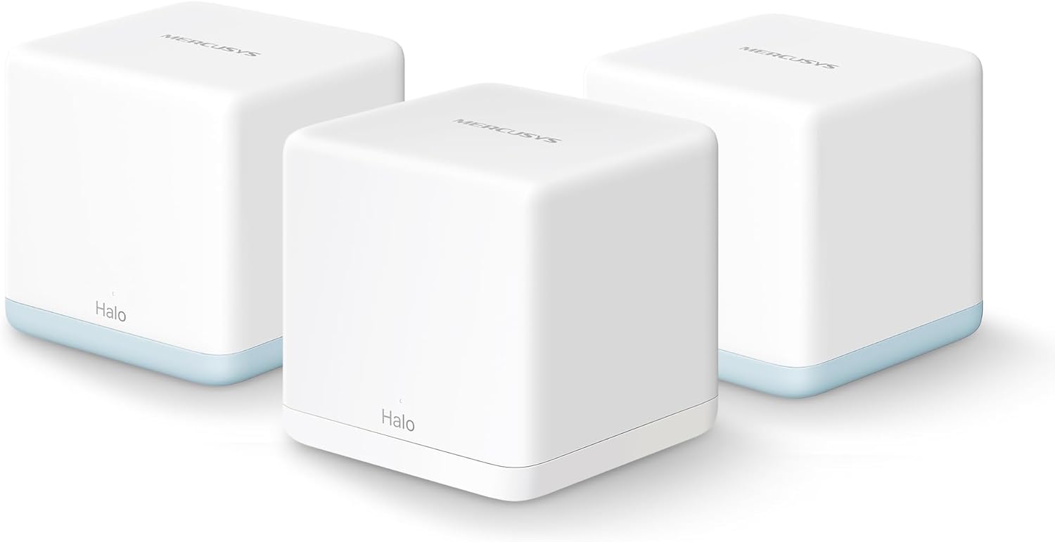 MERCUSYS Halo H1200G - Pack de 3 WiFi Mesh