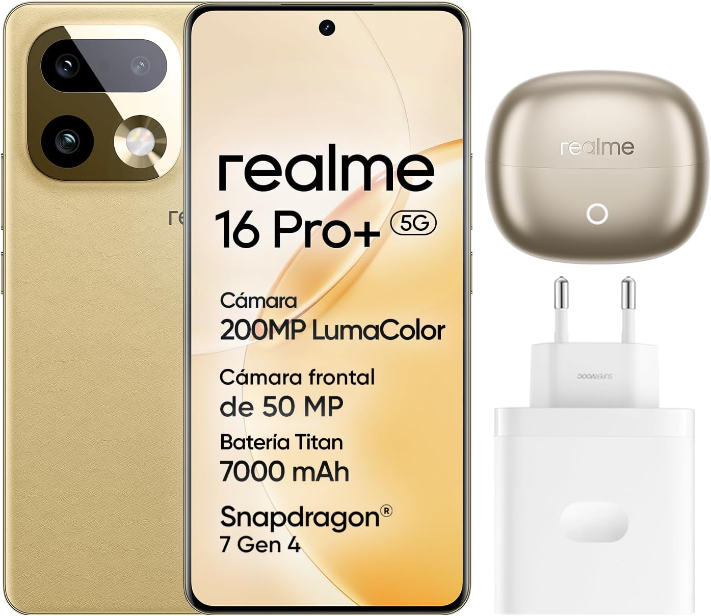 Realme 16 Pro+ 5G - Potente y Elegante