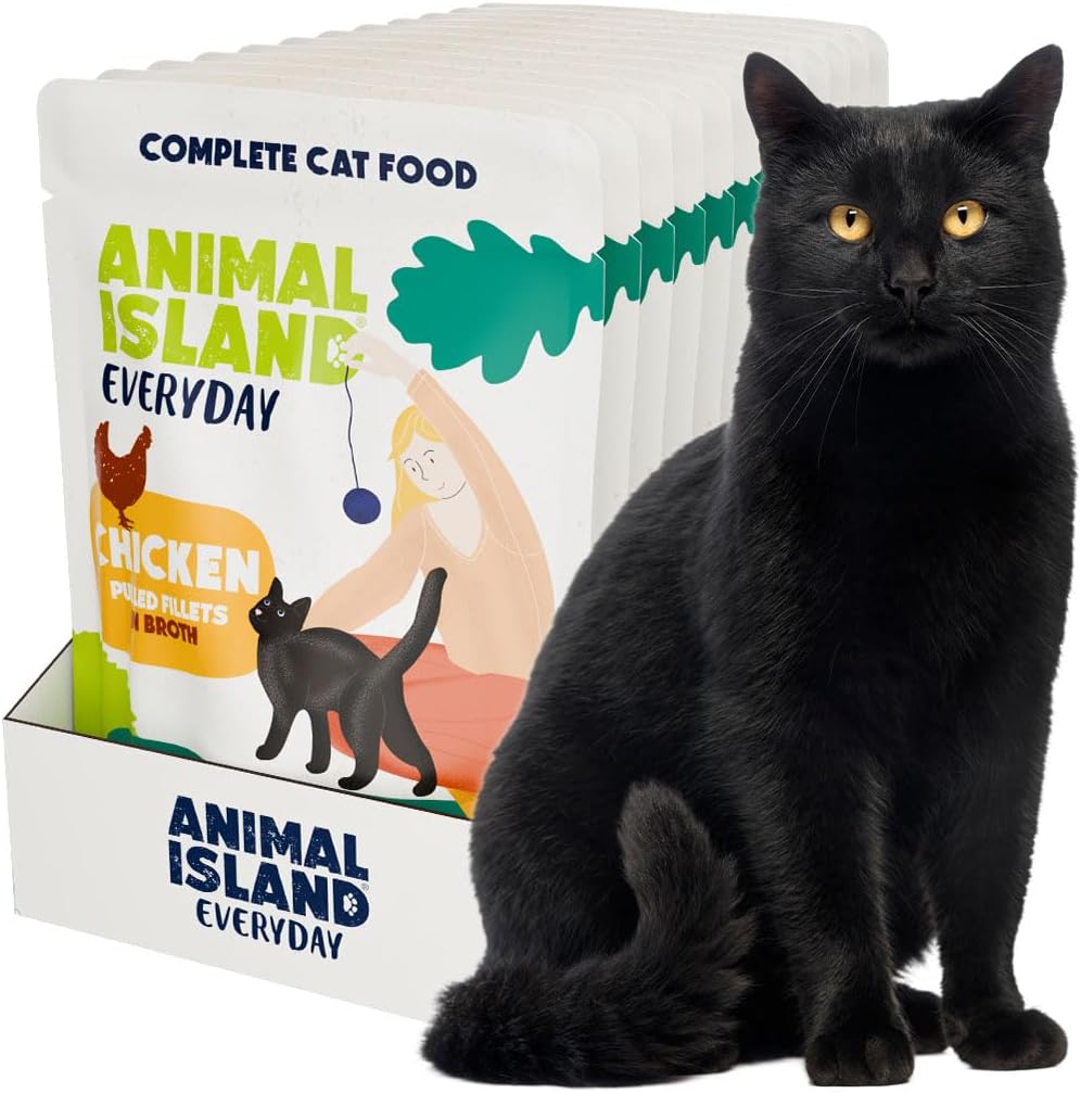 Comida Húmeda para Gatos - Pollo en Caldo