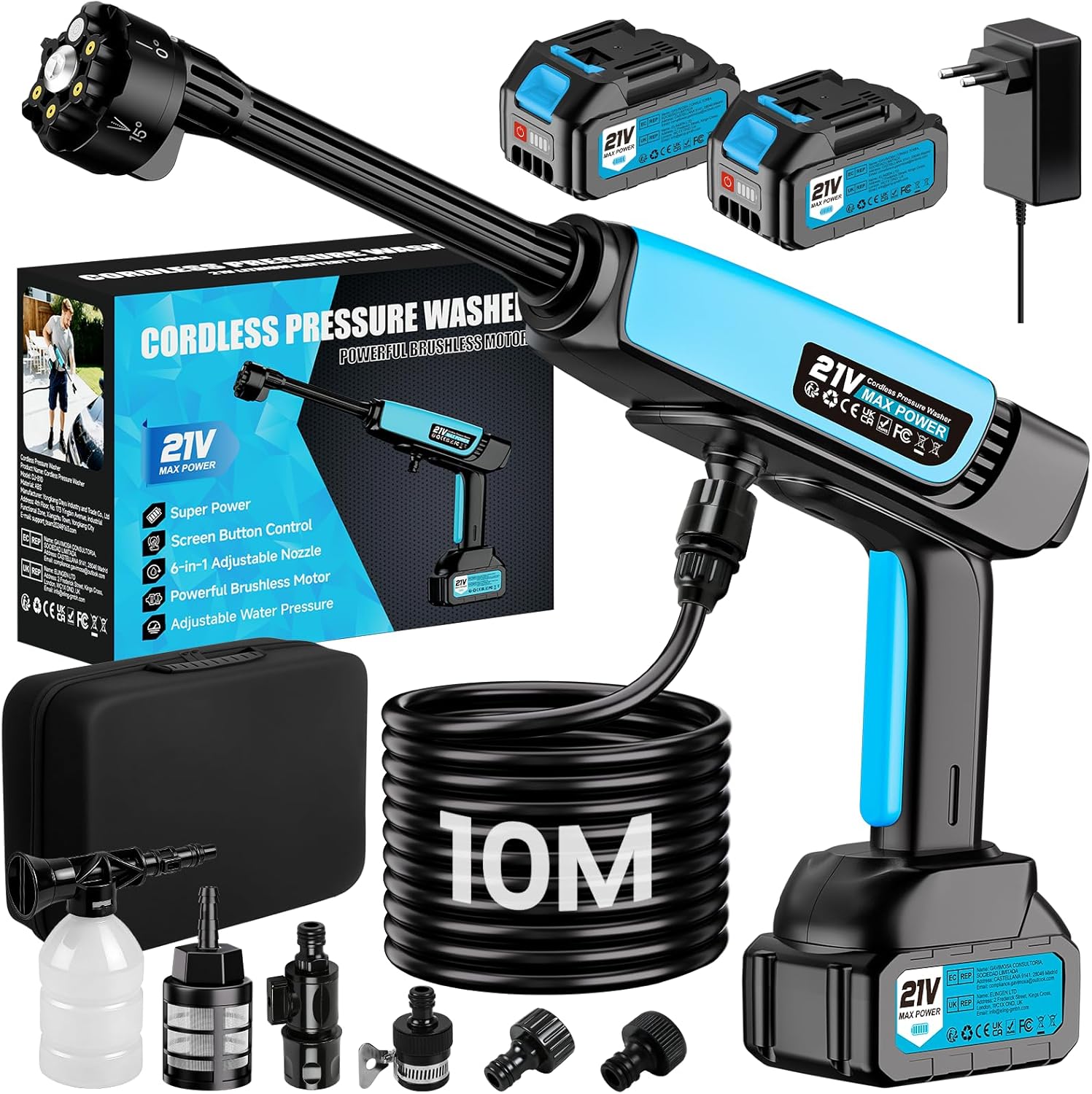 Hidrolimpiadora Press Clean 21V